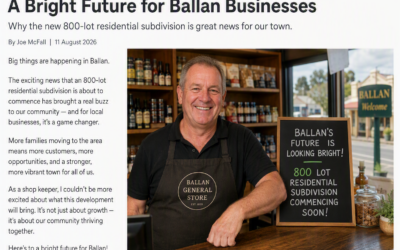 A BRIGHT FUTURE FOR BALLAN BUSINESS
